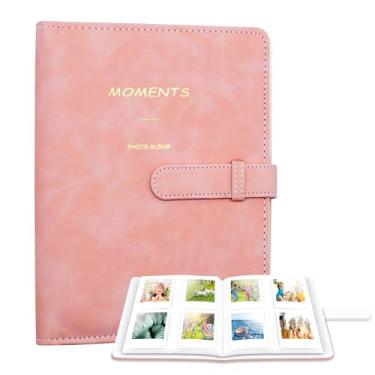 Imagem de Ablus Álbum De Fotos Com 256 Bolsos Para Câmeras E Impressoras Polaroid Snaptouch Zip Mint, Filme Câmera Instantânea Instax Mini 11, 12, 9, 8+ Liplay, Impressora Link Sp-1 (Rosa)