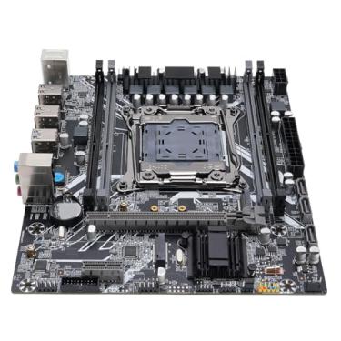Imagem de GOWENIC Placa-mãe Micro ATX Placa-mãe Mini ATX Placa-mãe para LGA 2011-3 Suporta CPUs I7 & E5 V3 V4 DDR4 3200MHz 128GB 4 Canais M. 2 NVMe Gigabit LAN PCIe NGFF SATA 3.0