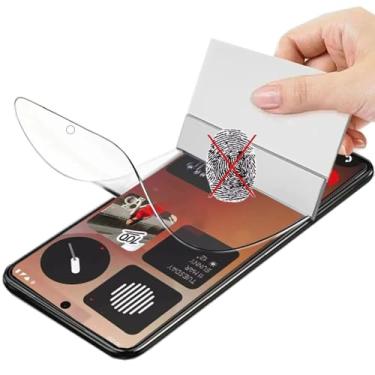 Imagem de 2 peças de película de hidrogel fosco anti-impressão digital para Nothing CMF Phone 2 Pro/Phone (3a) /(3a) Pro 6,7 polegadas, protetor de tela de TPU macio antireflexo, à prova de explosão