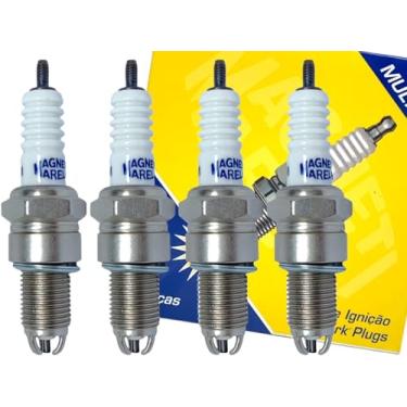 Imagem de Jogo Velas Ignição F5RTJYMM Compatível com Gol Mi 1.0 8V AT 1997 a 2001 Gol Special 2000 a 2005 Kombi Polo Santana