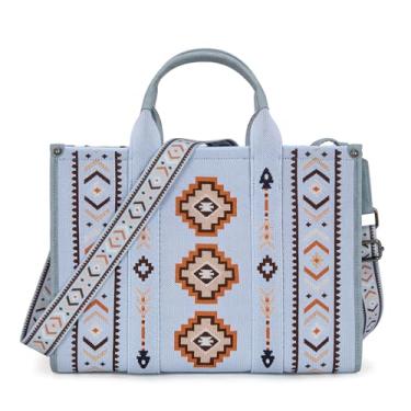 Imagem de Montana West Bolsa feminina de designer asteca ocidental, Jeans