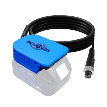 Imagem de Carretel de pesca adaptador de bateria compatível com bateria Makita 18V adequado para Daiwa Série 14,4V BM2000 BM2000II BM2300 BM2500 BM2900 BM2300C LB3100C LB3100N Shimano BeastMaster 9000 Carretel