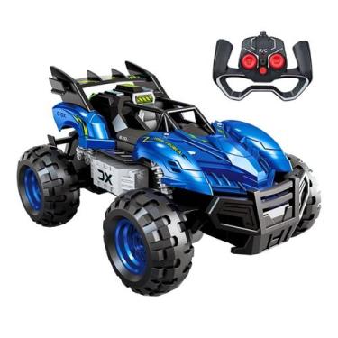 Imagem de Carrinho de Controle Remoto Infantil Diecast Maxi Toys, Azul