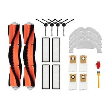 Imagem de Compatible With Xiaomi Mi Robot Vacuum-Mop 2 Ultra STYTJ05ZHM Hepa Filter Vacuum Cleaner Accessories Dust Bags Mop Cloth Main Side Brush(20pcs)