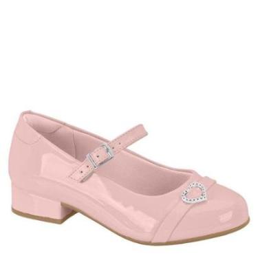 Imagem de Sapato Boneca Infantil Confortável Menina Molekinha 2528.119 - Rosa Verniz - 35-Feminino