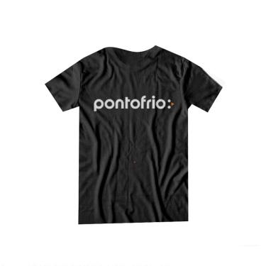 Imagem de Camiseta Manga Curta Dry Fit Pontofrio - Preta