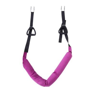 Imagem de RiToEasysports Maca de Tração Suspensa para Trás Alça Elástica Ajustável para Cintura, Perna Traseira, Equipamento de Ginástica Em Casa, Design de Gancho Duplo, Material de Alta Resistência, Flexibilidade de Corpo Inteiro