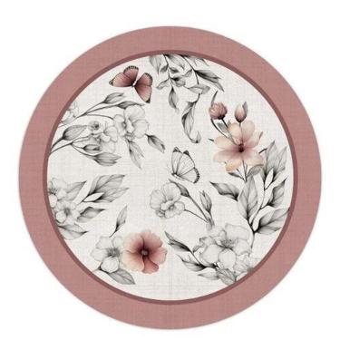 Imagem de Capa De Sousplat Jardim Secreto 534232 C/2Und Diâmetro 35Cm