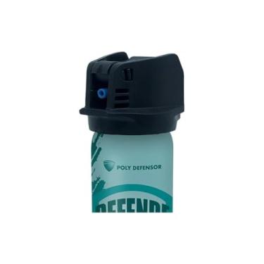 Imagem de Defende Ela Spray de Defesa Pessoal, 50g, Verde, Névoa com Alcance 2,5m, Sistema FLIP-TOP, Extratos Vegetais