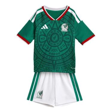 Imagem de Conjunto I México 26 Infantil Adidas-Unissex