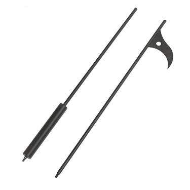 Imagem de GLOGLOW Fire Pit Poker, Ferramenta de Lareira de Aço de 40 Polegadas para Fogueira e Fogão a Lenha, Use Lareira e Aquecimento