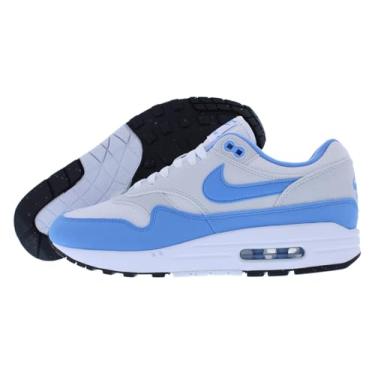 Imagem de Nike Tênis masculino Air Max 1, Branco/azul universitário, 41