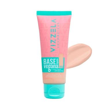 Imagem de Vizzela Cosméticos - Base Líquida Vegana 30g 04