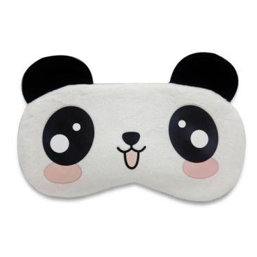 Imagem de Máscara Para Dormir Panda Gel Térmico Reduz Olheiras Cansaço - Flash