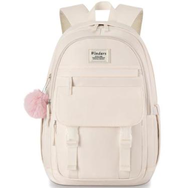 Imagem de Mochila WINDARS School para meninas adolescentes de 15,6" para laptop 