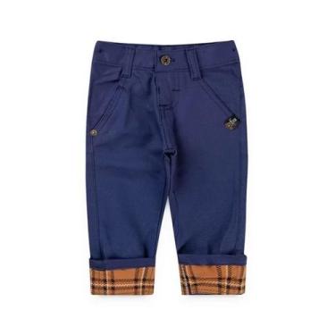 Imagem de Calça De Sarja Infantil Menino Criança Moda Look - belos e belas, Petr