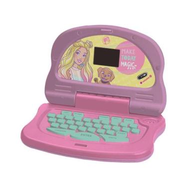Imagem de Laptop Infantil Barbie Bilingue Musical  - Emite Som Candide