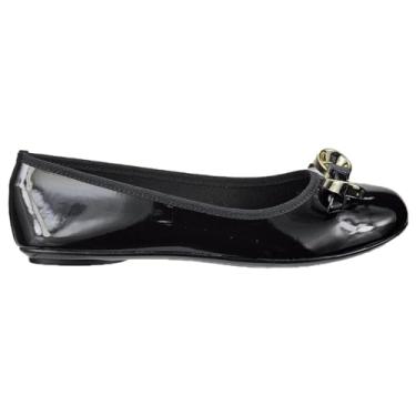 Imagem de Sapatilha com Laço Dourado Menina Molekinha