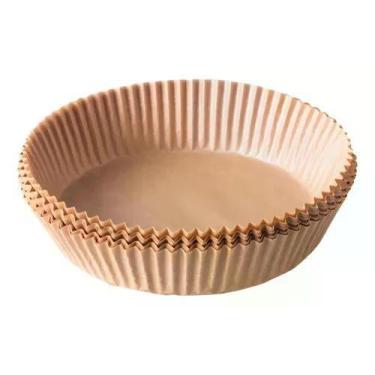 Imagem de Forma para Air Fryer Redonda Papel 50 Peças 20Cm - Wincy Casa