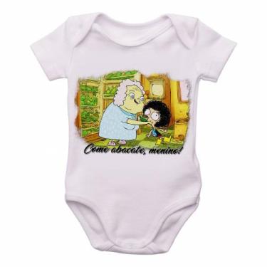 Imagem de body nenê criança roupa bebê Irmão do Jorel Vovó Juju - Empório Dutra,