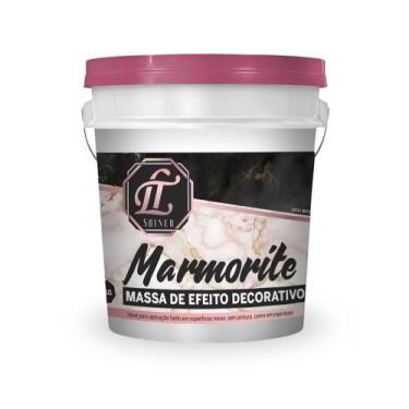 Imagem de Massa Para Efeito Mármore Realista 1KG Branco Supremo - LT Shine