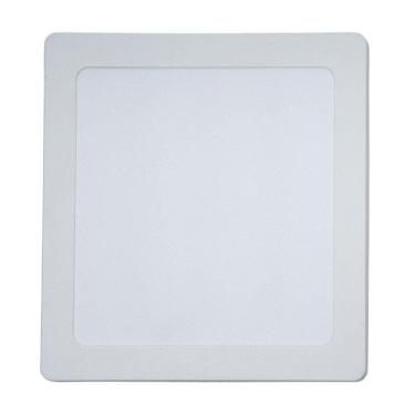 Imagem de Painel Plafon Led de Sobrepor Modaza Quadrado 18W, Branco 6500K