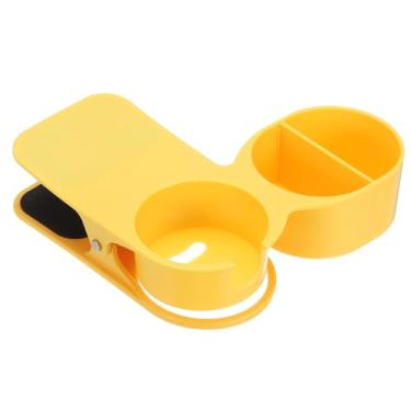 Imagem de PATIKIL Clipe de suporte de copo de mesa, grampo na mesa, suporte de garrafa, suporte de copo de sofá, com armazenamento para mesa, barco, pátio, cadeiras, bebida, refrigerante, caneca de café,