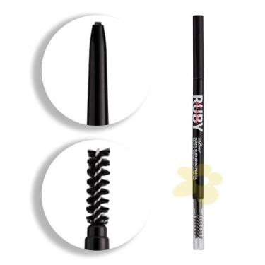 Imagem de Lápis de Sobrancelha Ultrafino  Ruby Kisses, Black Brown