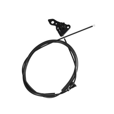 Imagem de A ABSOPRO Cabo de liberação de capô Cabo de maçaneta de porta adequado para BMW 318i - Pacote com 1 item preto de substituição