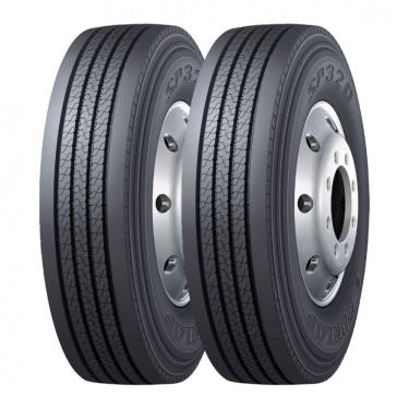 Imagem de Kit 2 Pneus Dunlop Aro 17,5 215/75R17,5 SP320 126/124M