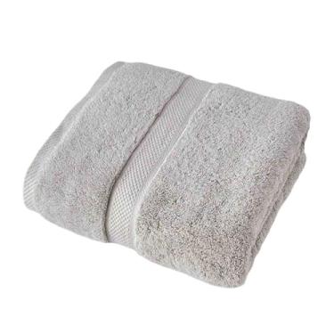 Imagem de JUSHZ Toalhas de banho, conjunto grande, lençóis de banho, toalhas para adultos, toalha de banho para casa de banho, algodão, multicolorido, o tecido é absorvente, macio e confortável, 800 g (cinzento