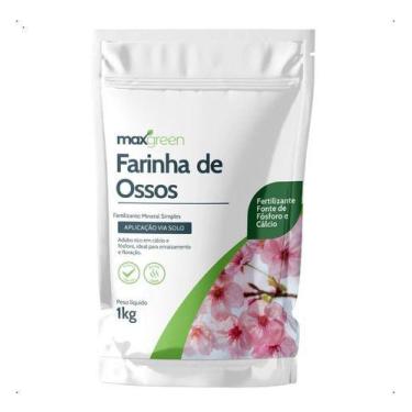 Imagem de Adubo Forth Maxgreen Farinha De Ossos 1kg Baixo Odor Cheiro - Forth Ja