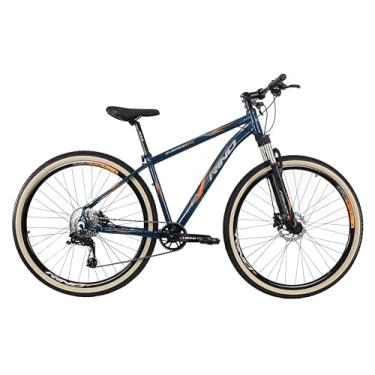 Imagem de Bicicleta Rino Everest XR 1x9 - Hidraulico - Trava (Petroleo/Laranja, 19)