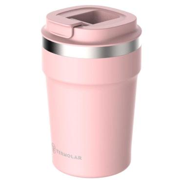 Imagem de Copo Térmico Uniq 380 ml com Tampa Rosa Termolar