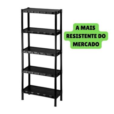 Imagem de Estante Prateleira 5 Andares Organizadora Modular Multiuso Plástico Gr