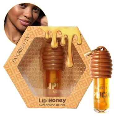 Imagem de Gloss de Mel Brilho Brilhante Hidratante Natural Mulher - Rick Imports