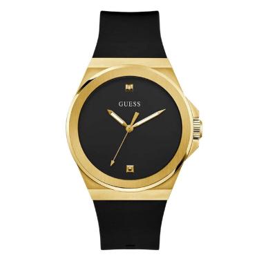 Imagem de Relógio Guess Masculino Vinyl Gw0790G1 Preto