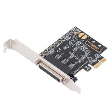 Imagem de aqxreight PCIE 1X Adaptador Serial Cartão DB25 a 4 Porta DB9 R232 PCI Cartão Serial Com Chip ASIX AX99100 Para XP 7 8 10 11 Para Industrial Este Card PCI Cardpcie Expansão