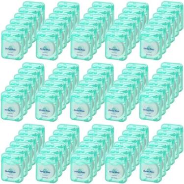 Imagem de Fio dental Mimorou com sabor de menta, 50 ml, pacote com 96