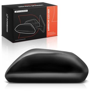 Imagem de A-Premium Tampa do espelho retrovisor do lado do motorista - compatível com Toyota Camry 2018-2024, Avalon 2019-2022 - Preto liso, com furo de seta