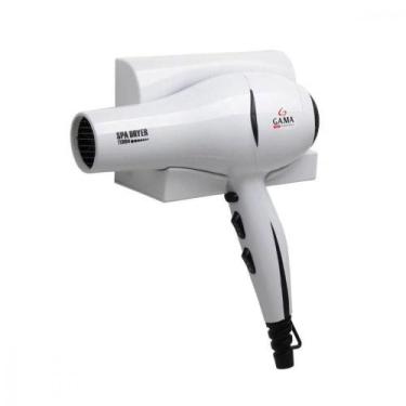 Imagem de Secador De Cabelo De Parede Gama Spa Dryer Turbo Branco 220 V - GA.MA 