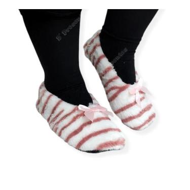 Imagem de Pantufas Sapatilha Feminina Adulto Antiderrapante Conforto -  Fenix, B