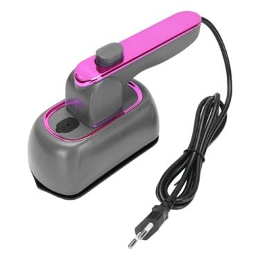 Imagem de aqxreight Máquina de para Roupas Manuais, AlçA Giratória Portátil, Aquecimento Rápido, Roupas, FERRO A para Camisas, Viagens para Casa, Plugue da UE, FERRO A um, você Vaporiza A E (Plugue UE)