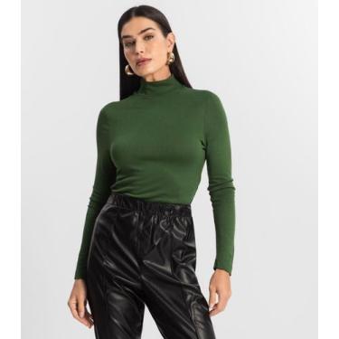 Imagem de Blusa Feminina Manga Longa Endless Verde, GG, Verde