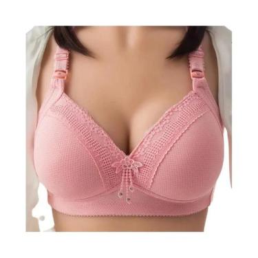 Imagem de Sutiã Push-up Confortável De Tamanho Grande Para Mulheres Idosas, Ling