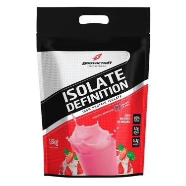 Imagem de Whey Isolate Definition - 1800g Refil Morango - BodyAction-Unissex