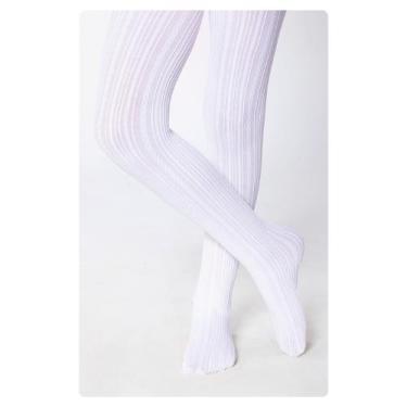 Imagem de Meia Calça Infantil Fio 70 Lobinha 2561-001 - Lupo, 1000, Branco, P - 