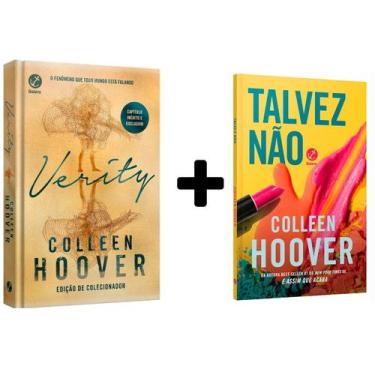 Imagem de Kit 2 Livros - Bestseller, Talvez não, Colleen Hoover + Verity, Edição
