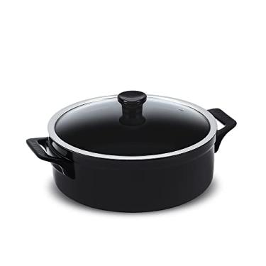 Imagem de Ceraflame Cacarola Baixa Clear 28Cm 4800Ml Preta