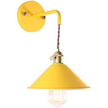 Imagem de Candeeiro De Parede De Metal Moderno Luzes De Arandela De Loft E27 Edison Suporte De Cobre Corredor Lâmpadas De Arandela De Parede Braço Articulado Luminárias De Parede E27 Soquete Luminária De Ca